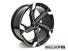 Audi  style R18 5x112 alloy wheels 8j ET42 4x18 inch Black Felgen A3 A4 A6 VW **