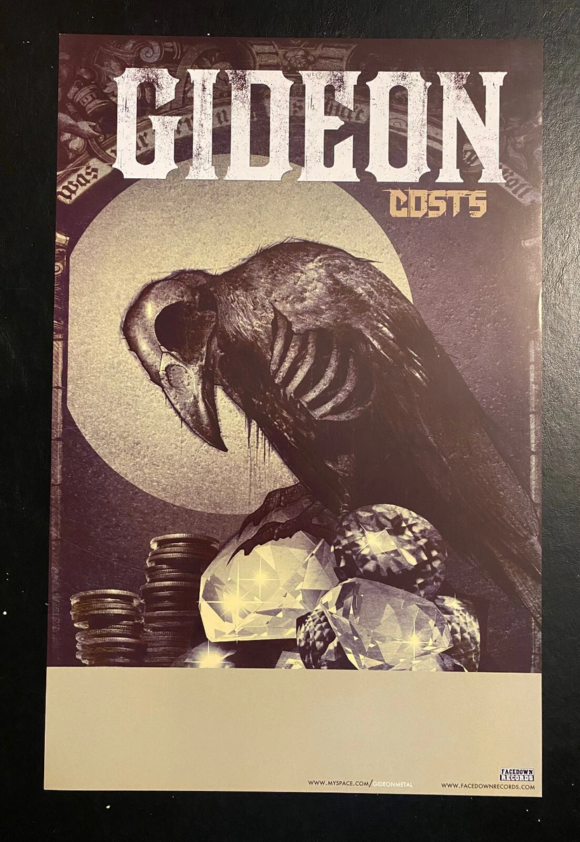 RARE DAVE QUIGGLE DESIGN GIDEON costs ONWARD TO OLYMPAS POSTER FACEDOWN  RECORDS | eBay