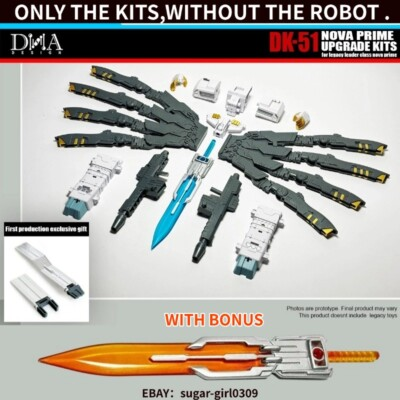 #ad DNA DK 51 Upgrade Kit For Legacy Leader Class Nova Prime WITH BONUS IN STOCK $82.72