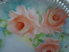 Vintage 1981 HandPainted Reticulated Plate  — photo 4