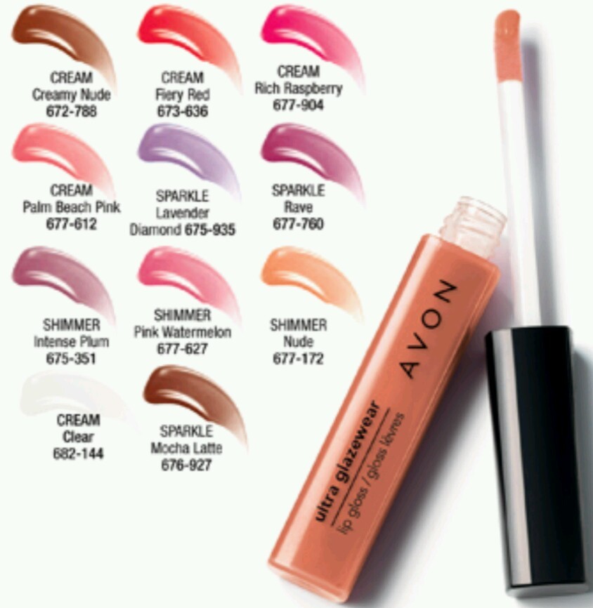 Gloss à Lèvres Holographique Avon Mark Show Glow - Effet Holochrome, Brillant, Décliné En 4 Coloris