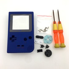Frosted blue Full Housing Shell Case For Nintendo Game Boy Pocket GBP