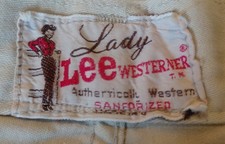 Vintage 50's 60's Lady Lee Westerner Authentic Western Sanforized Cutoff Shorts