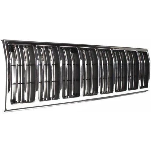 New For Jeep Cherokee Comanche 1988-1990 Grille Front Chrome & Black CH1200125 Foto 4 de 4
