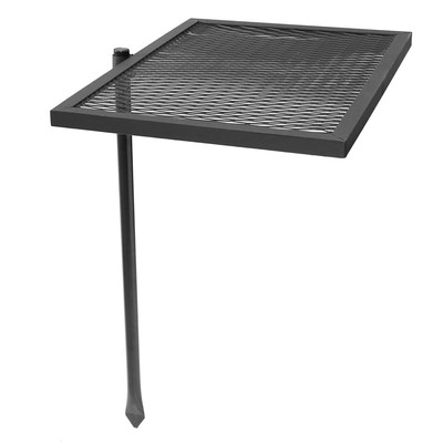 24 in Steel Fire Pit Cooking Swivel Grill with Heat Resistance by Sunnydaze