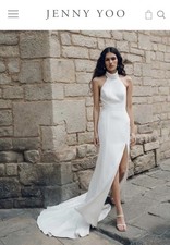 Jenny Yoo “Justine” Wedding Gown – Size 12 – Professionally Altered