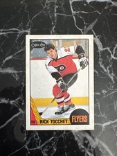 Rick Tocchet 1987-88 O-Pee-Chee Rookie Card #2 Philadelphia Flyers