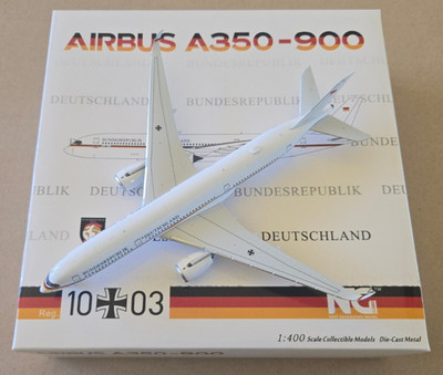 1:400 Airbus A350-900 Deutschland Bundesrepublik German Air Force 10+03 NG Model