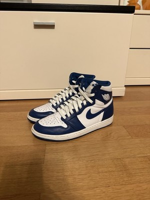 Nike Air Jordan 1 High Storm Blue US8 41 2016 TOP Condition