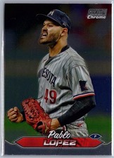 2024 Stadium Club Pablo López #154 Chrome Minnesota Twins