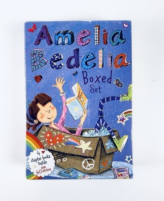 Amelia Bedelia 4-Book Box Set Books 1-4 by Herman Parish BRAND NEW Chapter Books