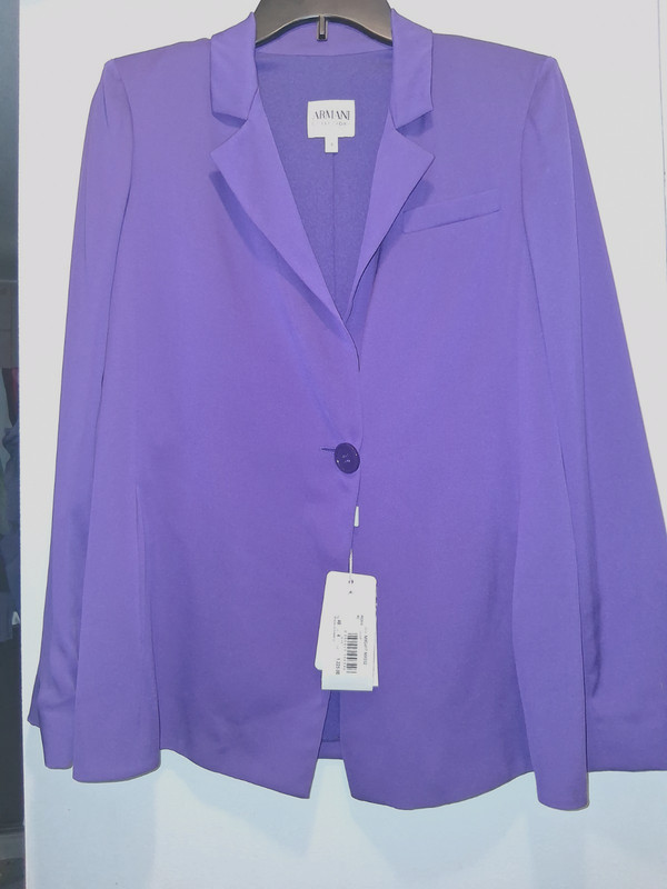 Armani Purple Blazer NWT Size 4