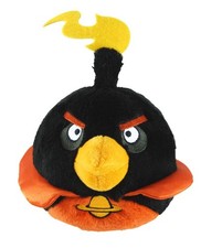 Angry Birds Space Powerbomb Black Bird 5" Basic Plush