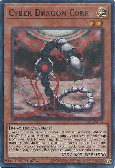 Cyber Dragon Core 1st Edition NM English YuGiOh Quarter Century Stampede