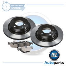 For BMW - 1 E81 E87, 3 E90 E93 E92 E91 Rear 300mm Brake Discs and Pads