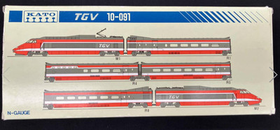 KATO 10-091 TGV Sud-Est PSE 6-Wagons Set N SNCF read-lire-leer