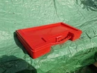 VINTAGE MATCHBOX 1-75 TOY CARRY CASE 18 CAR HOLDER RED 1985 VGC