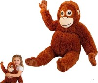 Kuscheltier Orang Utan PlüSchtier 66Cm Weich Affe FüR Kinder Geschenk