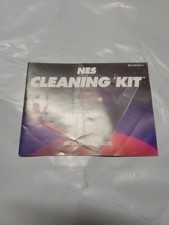 Vtg 1989 Nintendo NES CLEANING KIT Instruction Booklet Owner's Manual 80s 