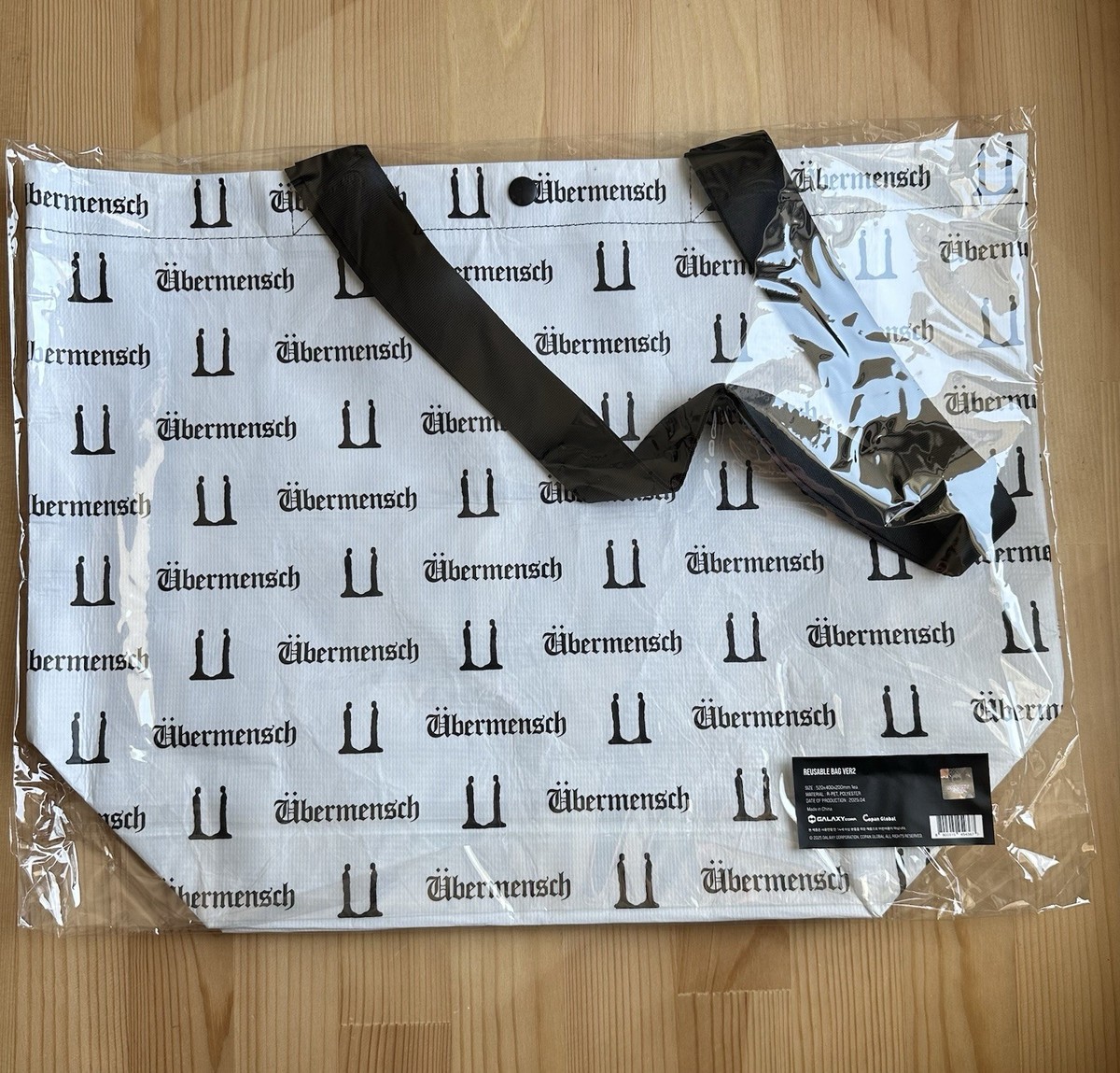 G-DRAGON ジヨン Übermensch エコバッグ G-DRAGON ?bermensch