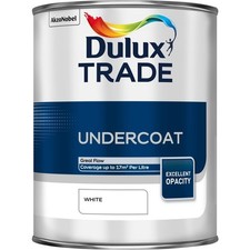 Dulux Trade Undercoat Brilliant White / White / Grey - 1L / 2.5L or 5 Litres