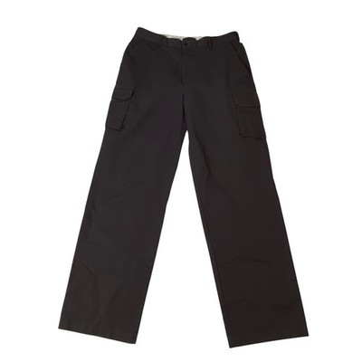 Aramark Mens Cargo Work Pants Charcoal Gray Utility Trousers 36x34 L239289
