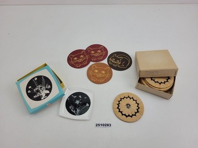 convoy. Coasters GDR plastic VEB plastic decor Dresden cats stars #2510283