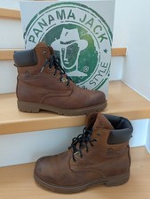 Panama Jack  Leder Schuhe Boots Gr.42 41 braun