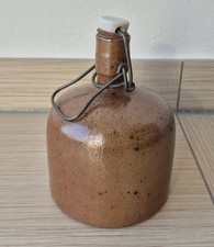 alte Steingutflasche Steinzeugflasche mit Bügelverschluss - 0.3 Liter