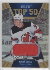 2019-20 Upper Deck Allure Top 50 Jerseys Nikita Gusev #T50-20 2k3