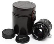 @ Nikon PC-Nikkor 2.8/35mm con custodia in pelle originale