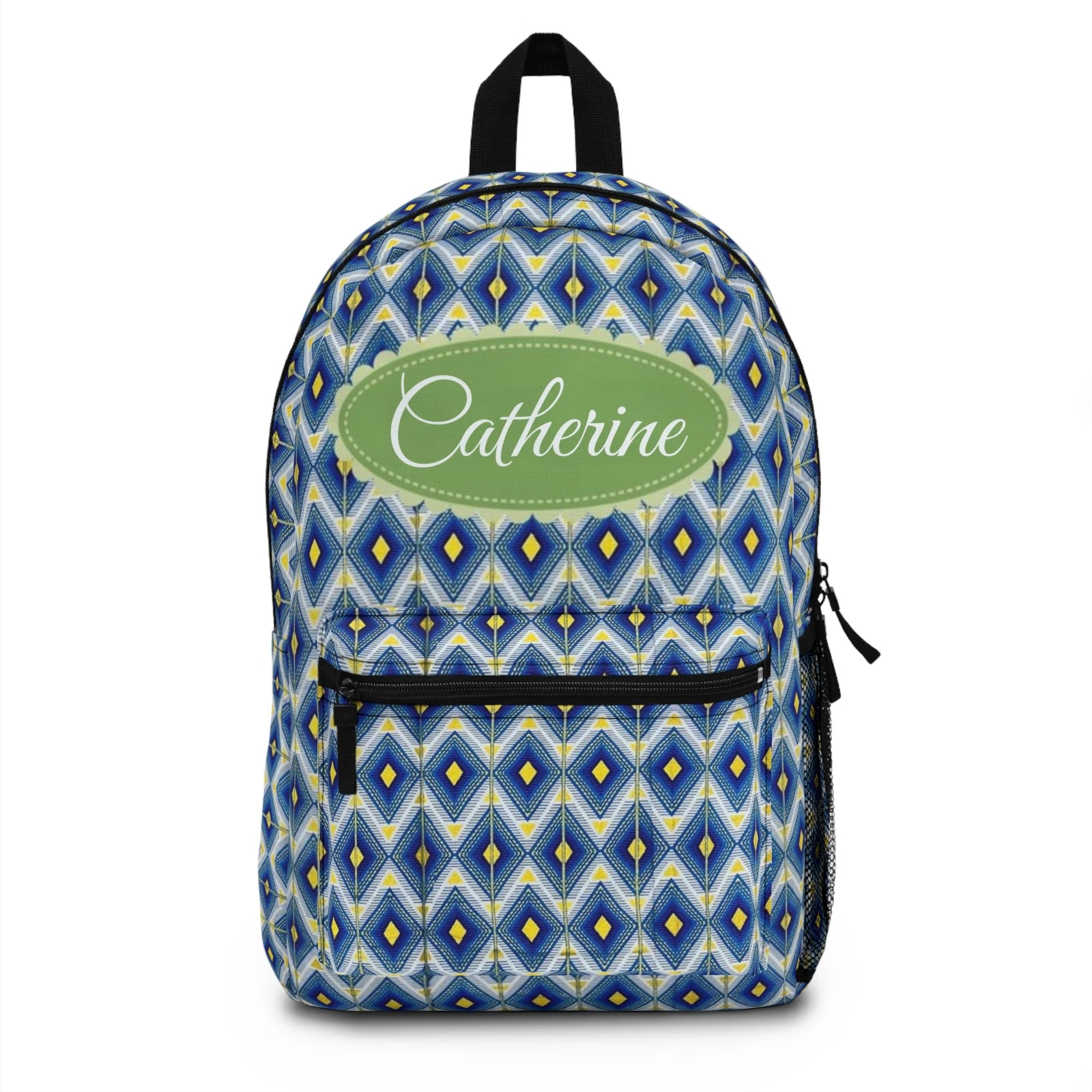 Personalized Geometric Backpack for Kids