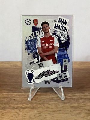 Topps 2024-25 Match Attax - DECLAN RICE (ARSENAL) Man of the Match #398