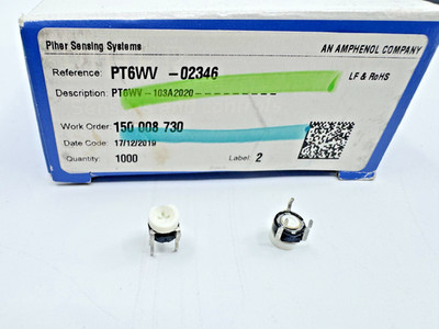 25Pcs PT6WV-103A2020 PIHER Potentiometer 1Turn horizontal THT 6mm 10k 20% Linear