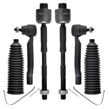 ASTARPRO - Front 6pc Tie Rods Kit for 08-13 Nissan Rogue, 14-15 Rogue Select,...