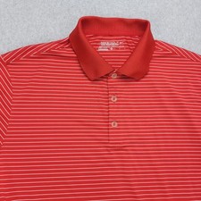 Nike Golf Tour Performance Dri-Fit Polo Golf Shirt Men's M Red Polyester
