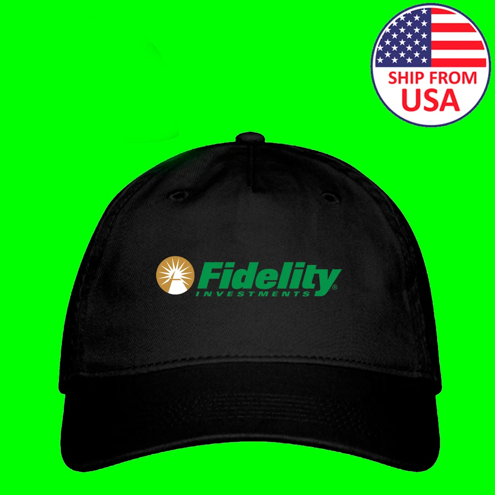 Fidelity Investment Black Adjustable Organic Hat Size Adult