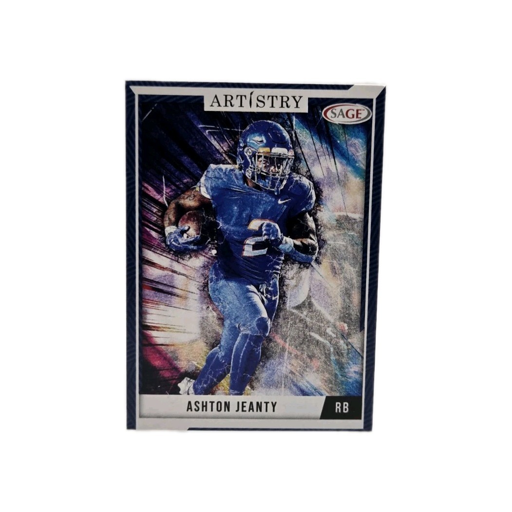 2024 Sage Artistry - Ashton Jeanty #62 Blue (RC)