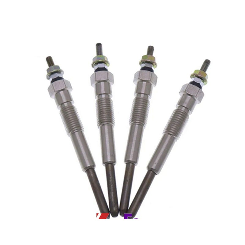 4X Engine Plug Glow Set For Komatsu 4D95 4D95S FD20-T11 FD25-T11 Forklift Truck