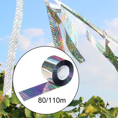 Vogelschreckband reflektierendes Blinkband für Rasen Garten Outdoor