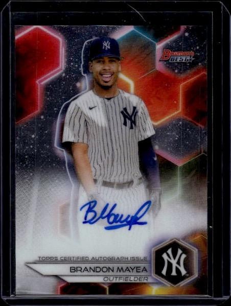 2023 Bowman's Best #B23-BM Brandon Mayea Best of 2023 Autographs