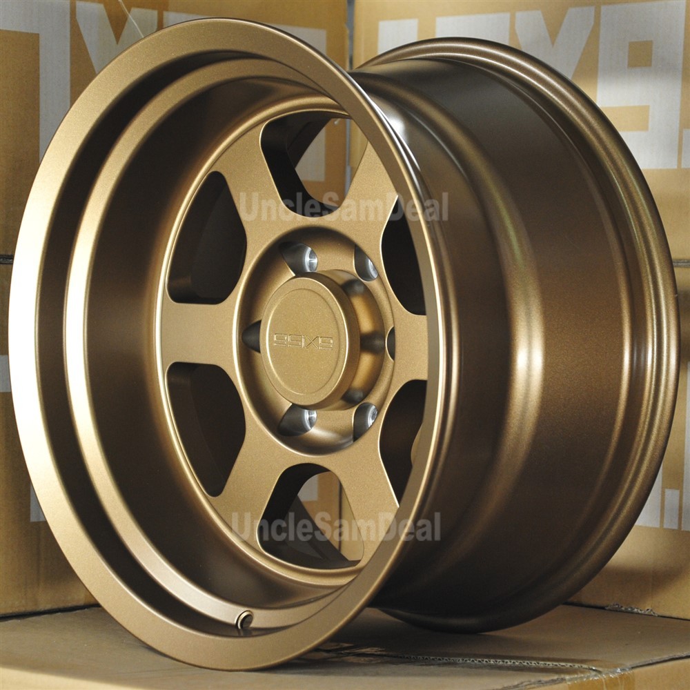 36 In Rims 17x9 6x139.7 6x5.5 9SIX9 -36 OFFSET BRONZE TE 6 SPOKES 4