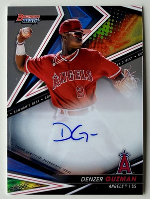 #ad 2022 Bowman#x27;s Best AUTO #B22 DG Denzer Guzman LA Angels 🔴⚪️ $5.95