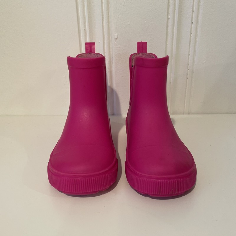Gap 5/6T Rain Boots Pink Toddler Chelsea