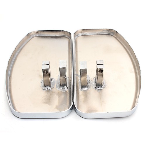 Metal Steel Front Driver Floorboard Footboards For Harley Dyna Sportster Touring - Picture 15 of 19