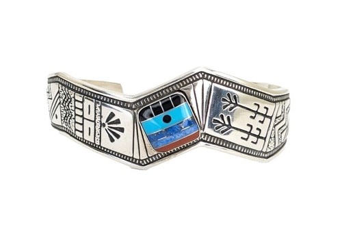 Carolyn Pollack Sterling Silver Inlay Multi Color  display picture 1