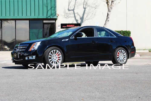 2013-2019 "Cadillac XTS" Front + Rear Black MGP Brake Disc Caliper Cover 4pc Set - Picture 8 of 10