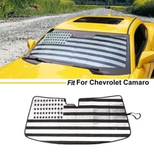 Front Visor Windshield UV Shield Cover Accessories for Chevy Camaro 2010-2015