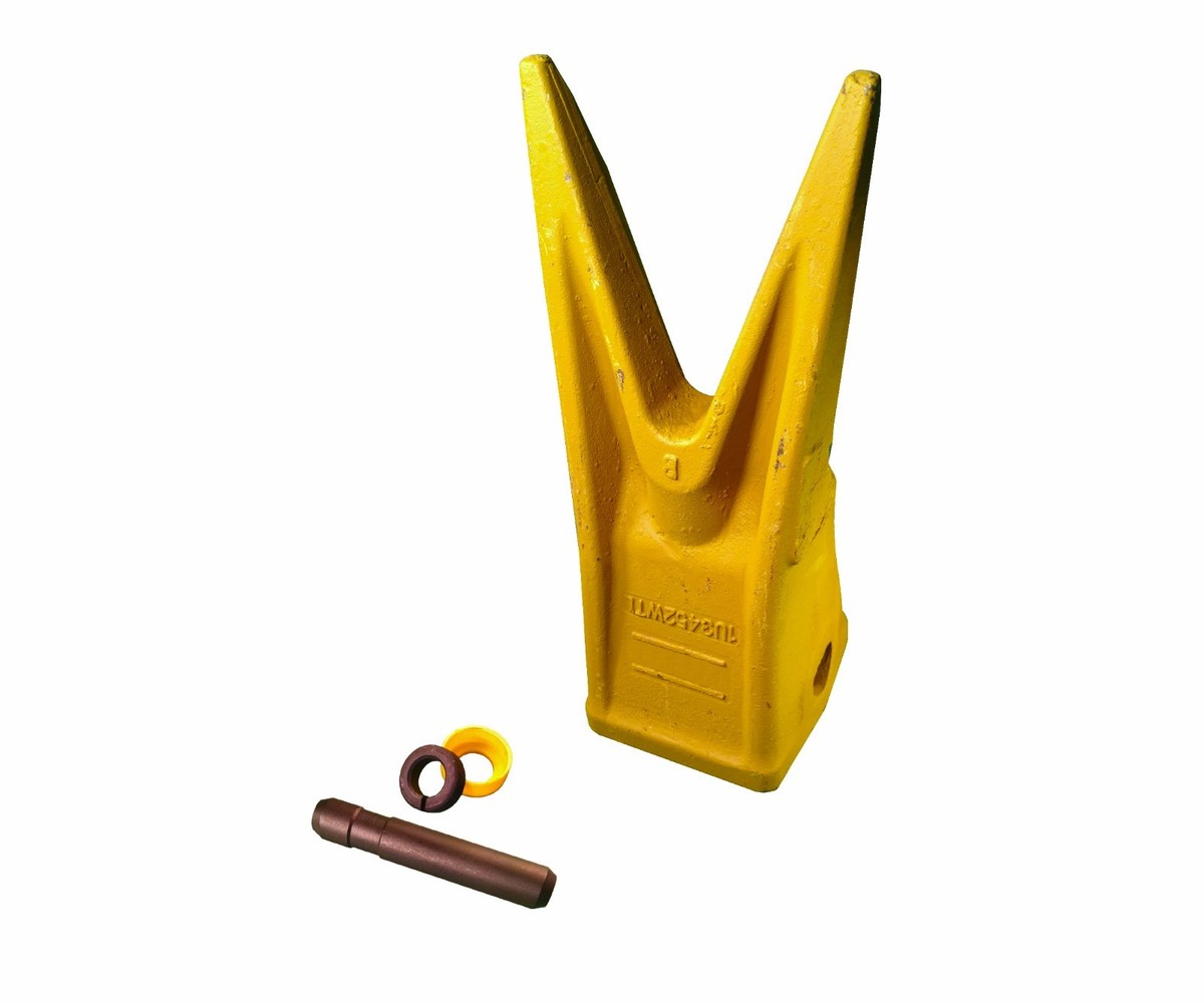 1 Excavator Twin Tiger Bucket Tooth w/ Pin, fits CAT J460 Size