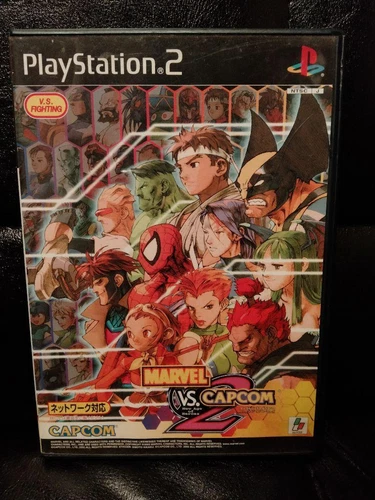 Used Capcom 2002 Marvel vs. Capcom 2: New Age of Heroes PlayStation 2 PS2 Retro